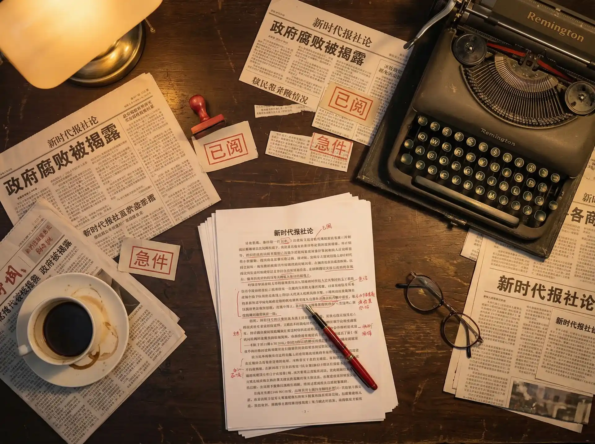 51爆料 - 报社编辑部工作场景